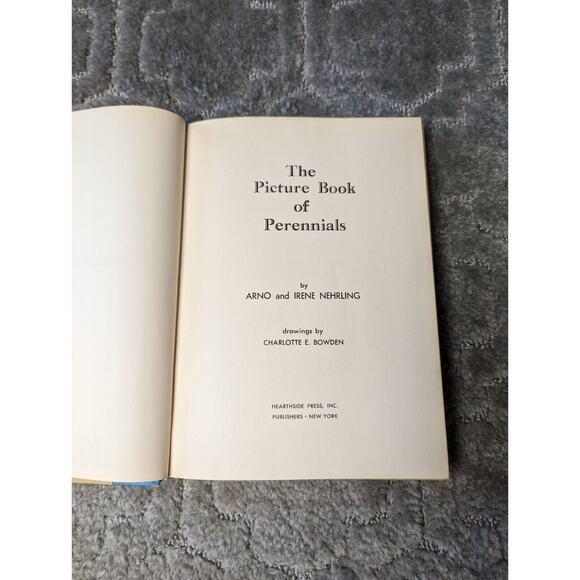 Picture Book of Perennials by Irene Nehrling and Arno Nehrling (Hardcover) 1964 - Picture 3 of 10